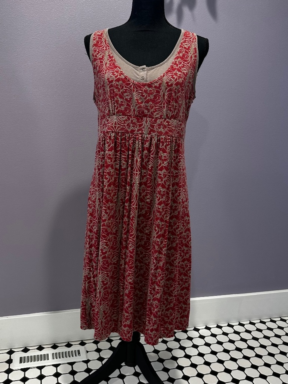 Aventura layered look sundress